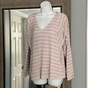 Lily Pulitzer Stasia Striped Sweater - Lilac
